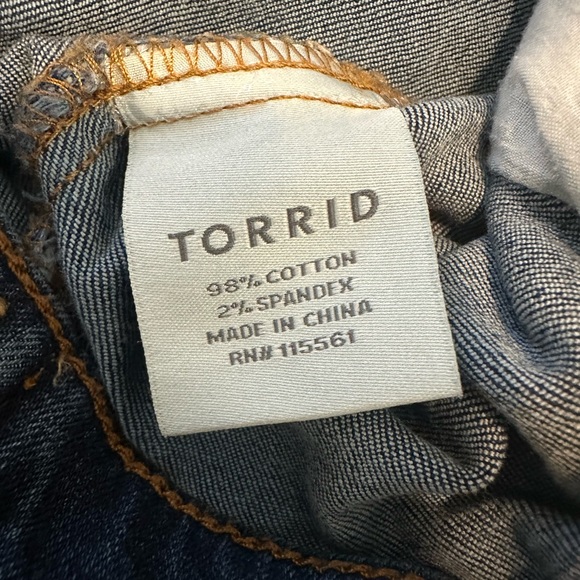 Torrid Jean jacket Size 3 - Picture 5 of 7